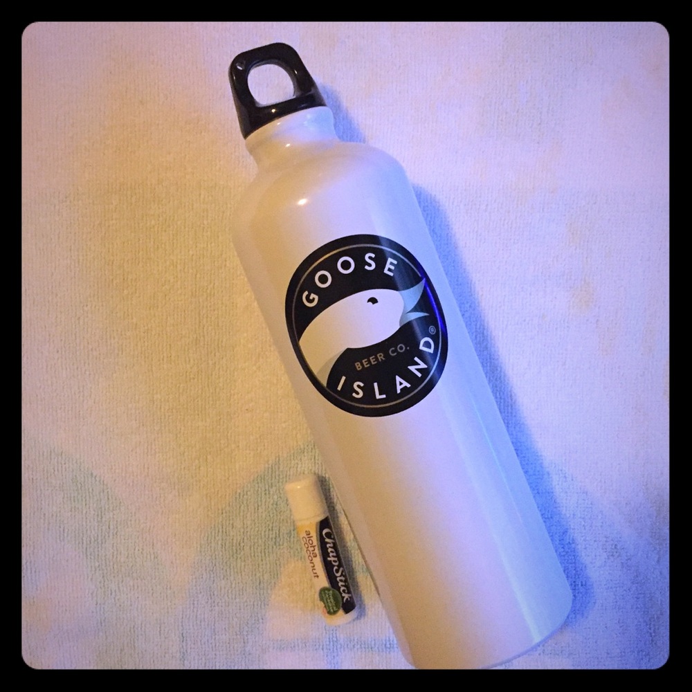 Goose Island canteen water bottle